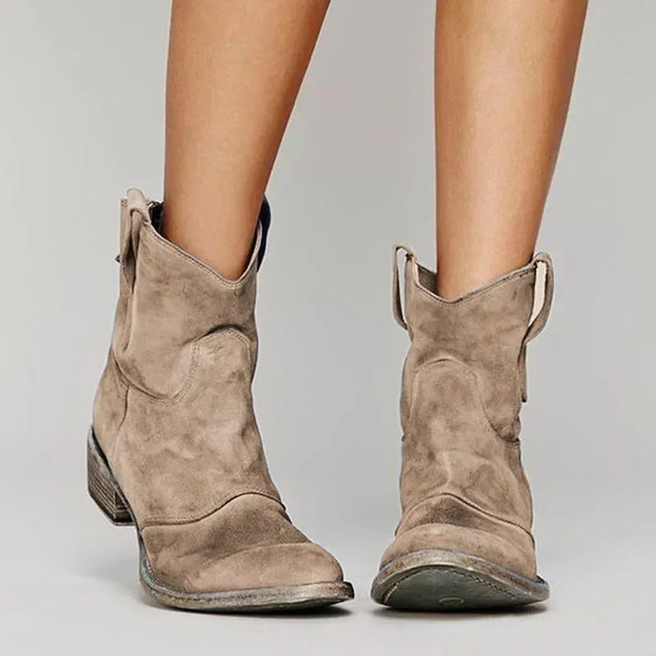 Harper | Women’s Elegant Block Heel Cowboy Boots