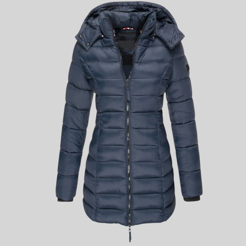 Maya | Women's Hooded Puffer Winter Jacket