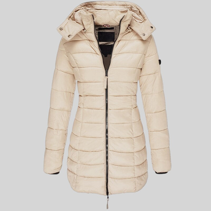 Maya | Women's Hooded Puffer Winter Jacket