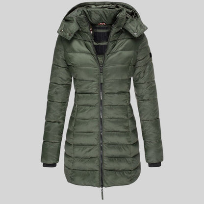 Maya | Women's Hooded Puffer Winter Jacket