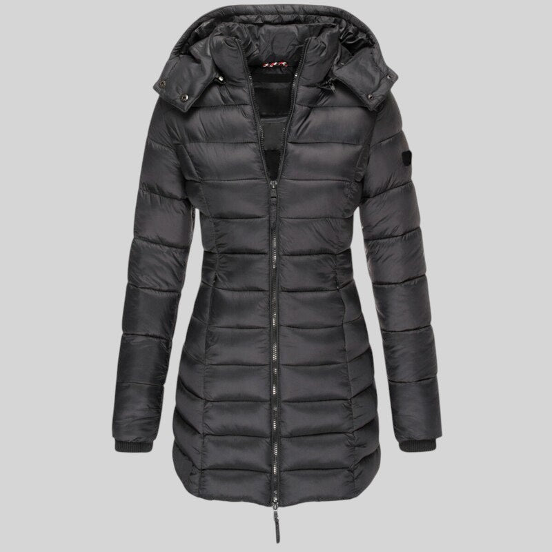 Maya | Women's Hooded Puffer Winter Jacket