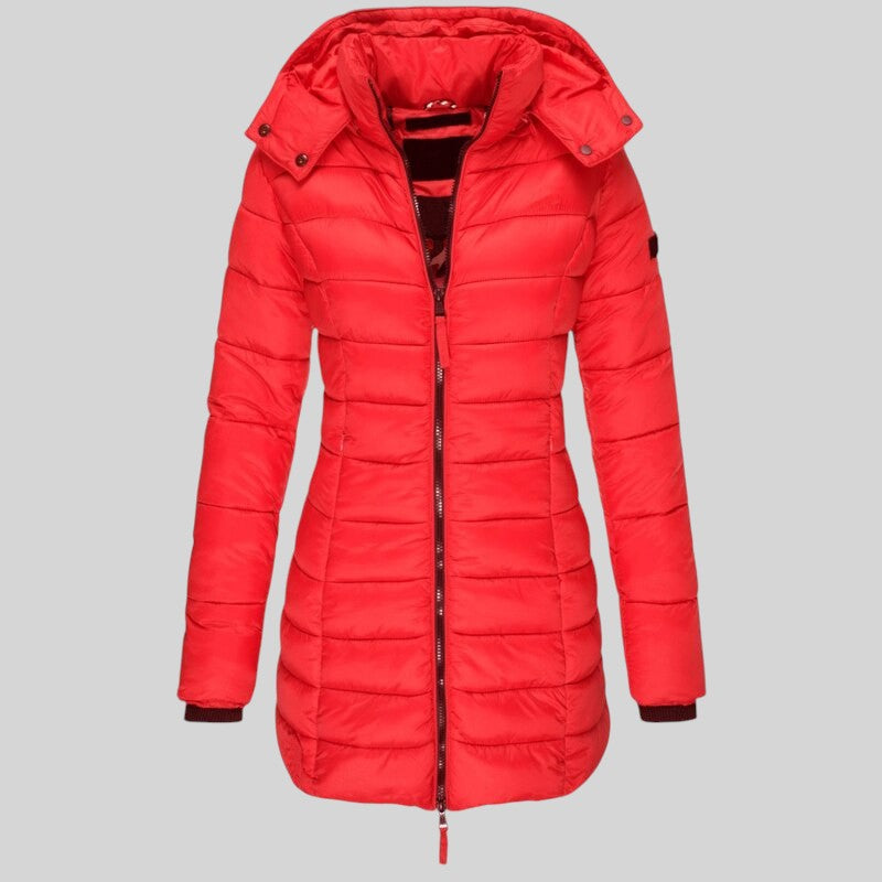 Maya | Women's Hooded Puffer Winter Jacket