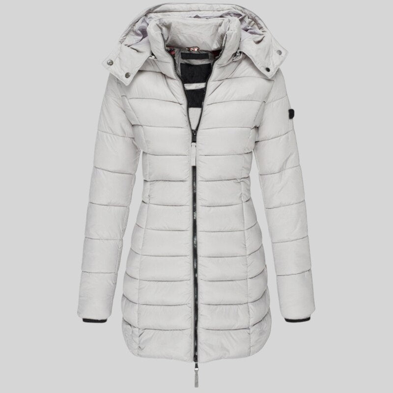Maya | Women's Hooded Puffer Winter Jacket