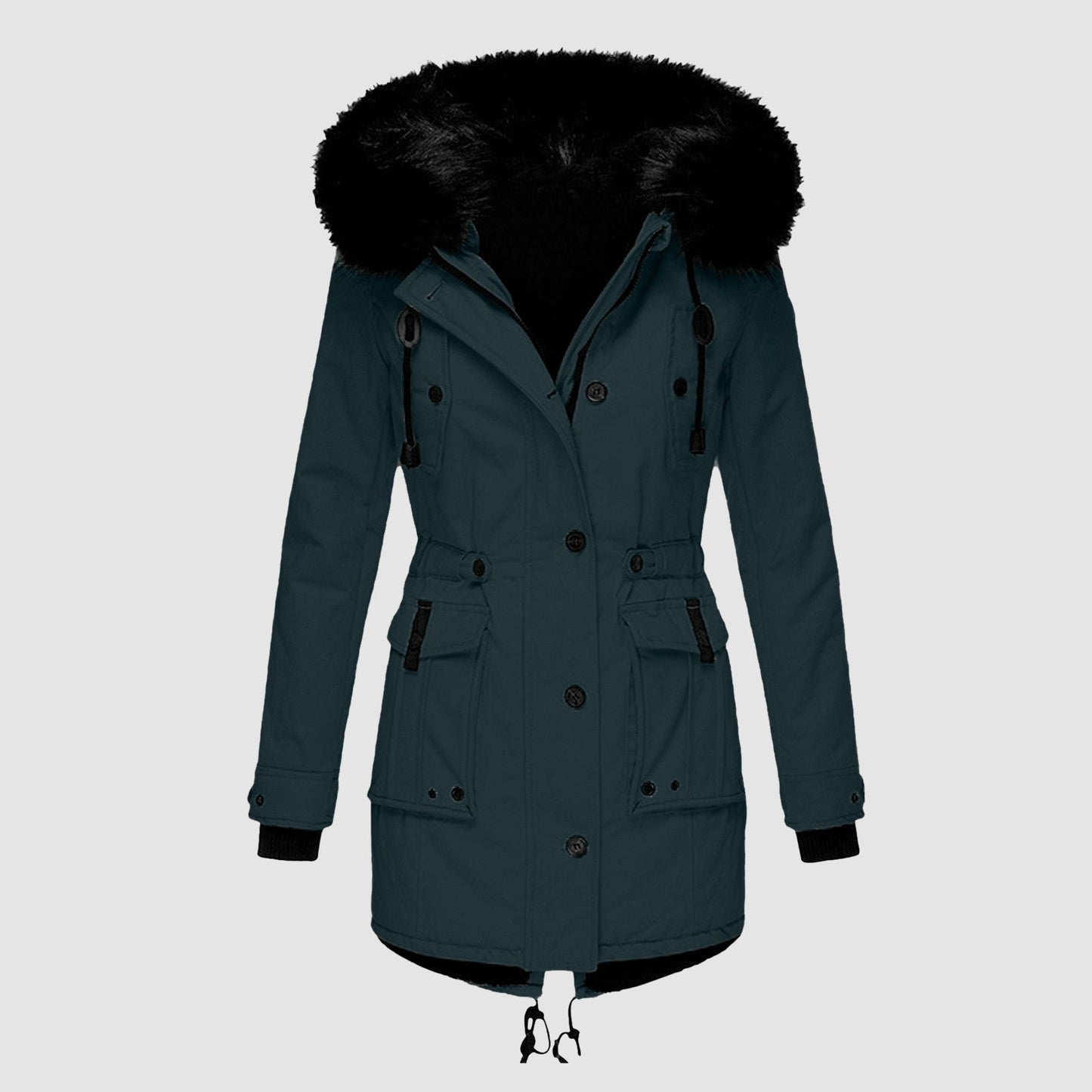 Ivy | Women's Lined Hooded Winter Parka Jacket