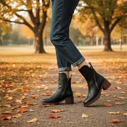Brianna | Women's Classic Block Heel Ankle Boots