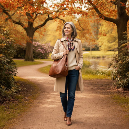Blair | Women's Vintage Leather Shoulder Handbag
