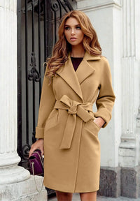 Brianna | Women's Belted Long Winter Coat
