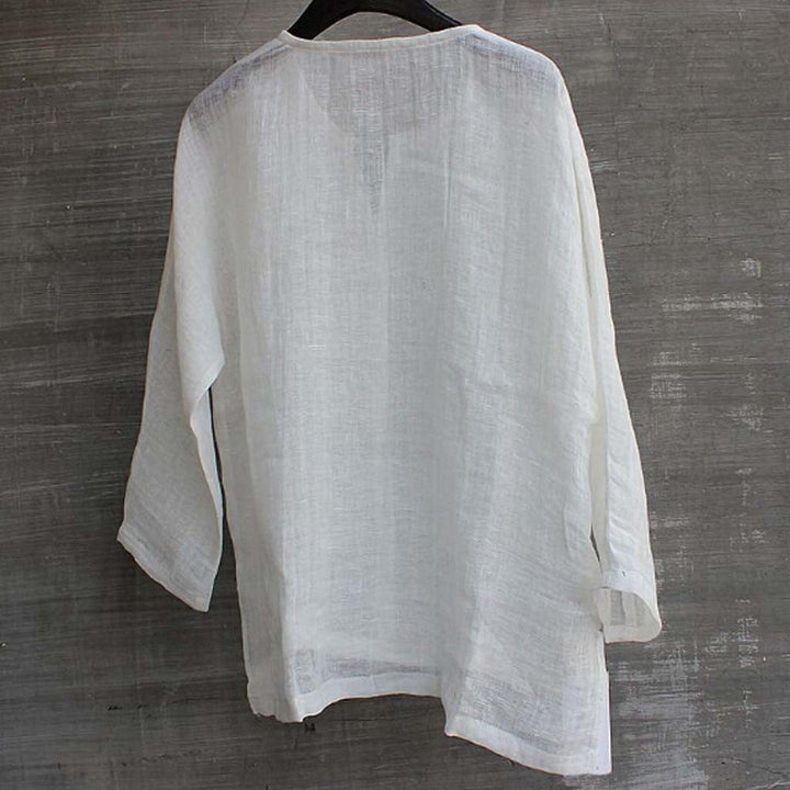 Clara | Women's Casual Linen Summer Blouse