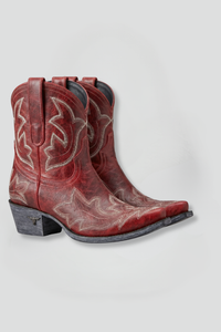 Flora | Women's Embroidered Western Mid-Calf Boots