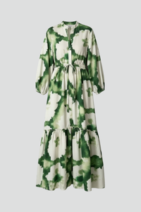 Natalie | Women's Summer Floral Maxi Dress With Puffed Sleeves