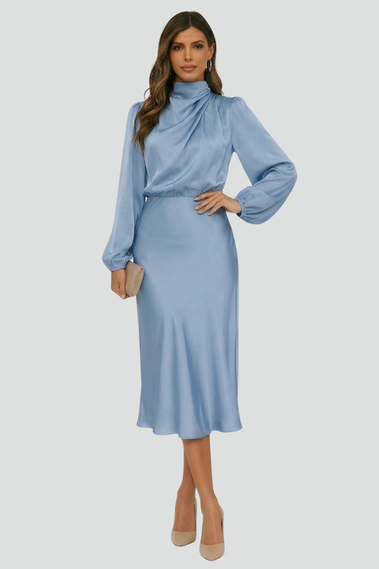 Charlotte | Women's Elegant Satin Evening Dress