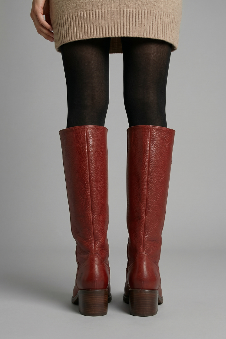 Maya | Women's Structured Mid-Calf Boots