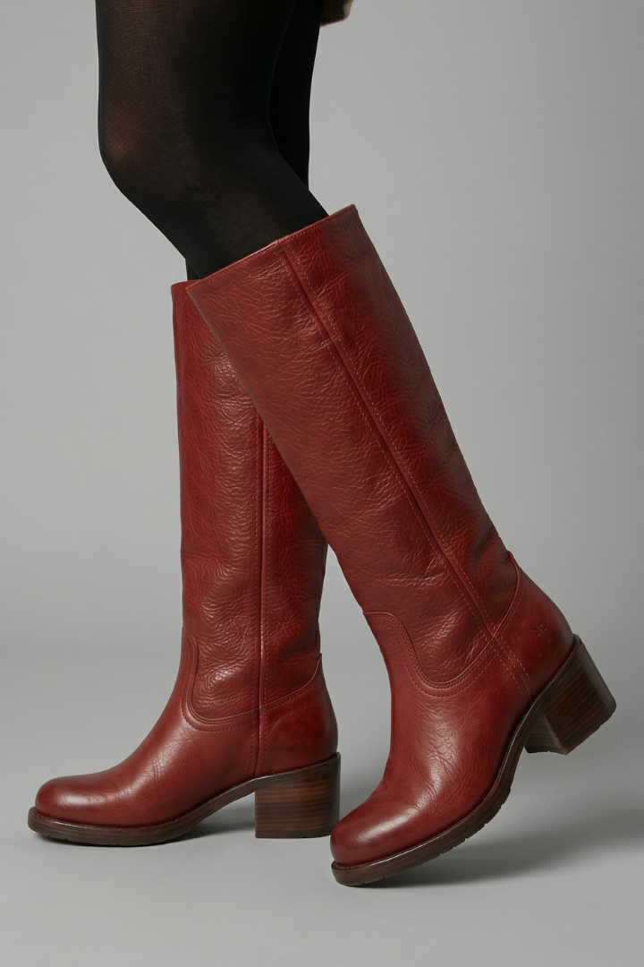 Maya | Women's Structured Mid-Calf Boots