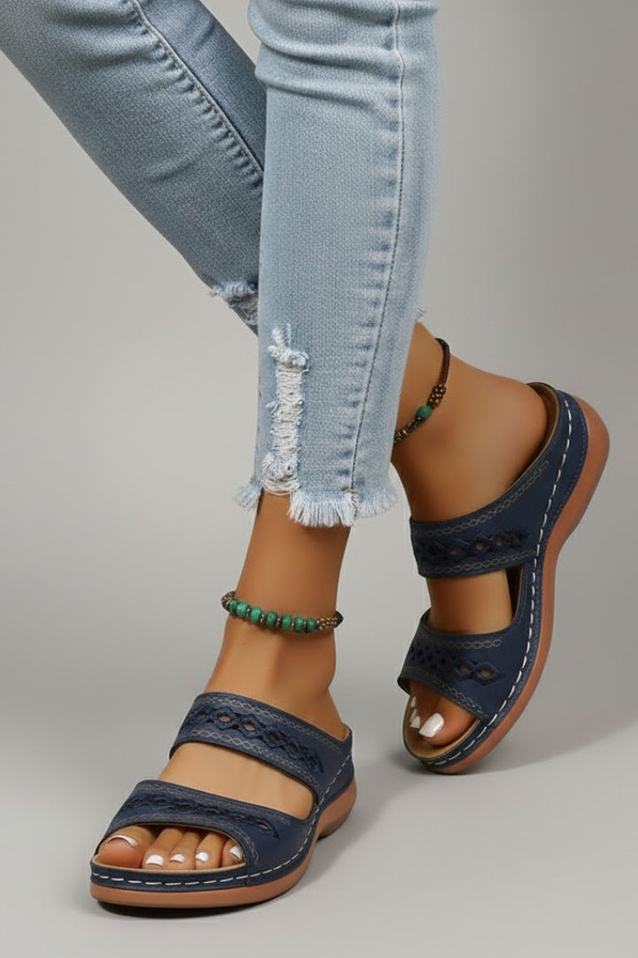 Sloane | Women's Dual-Strap Orthopedic Sandals