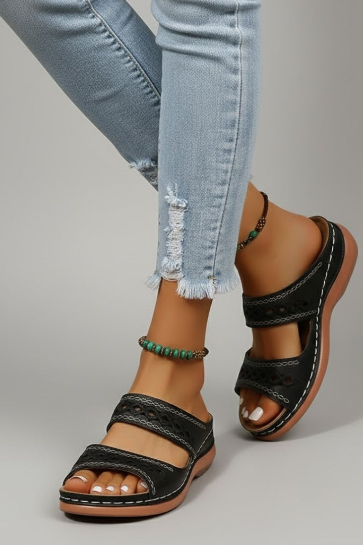 Sloane | Women's Dual-Strap Orthopedic Sandals