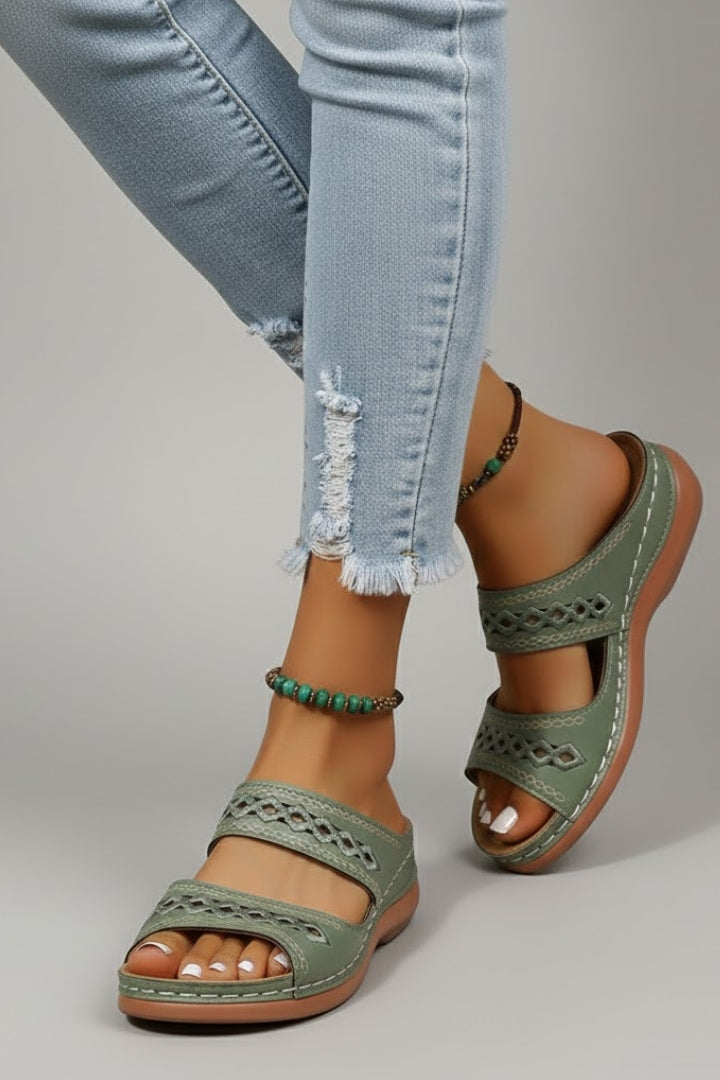Sloane | Women's Dual-Strap Orthopedic Sandals
