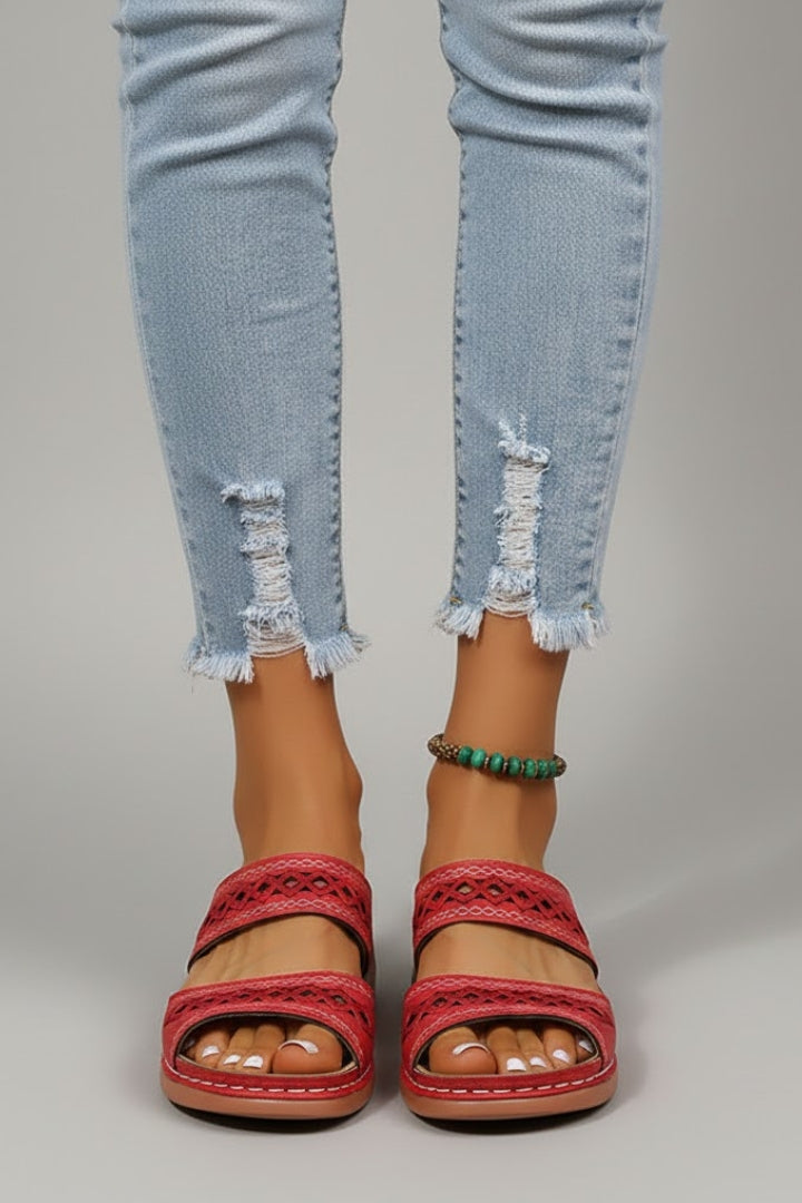 Sloane | Women's Dual-Strap Orthopedic Sandals