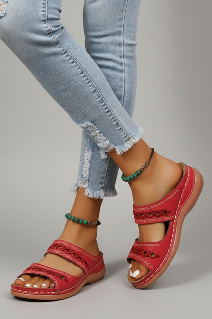 Sloane | Women's Dual-Strap Orthopedic Sandals