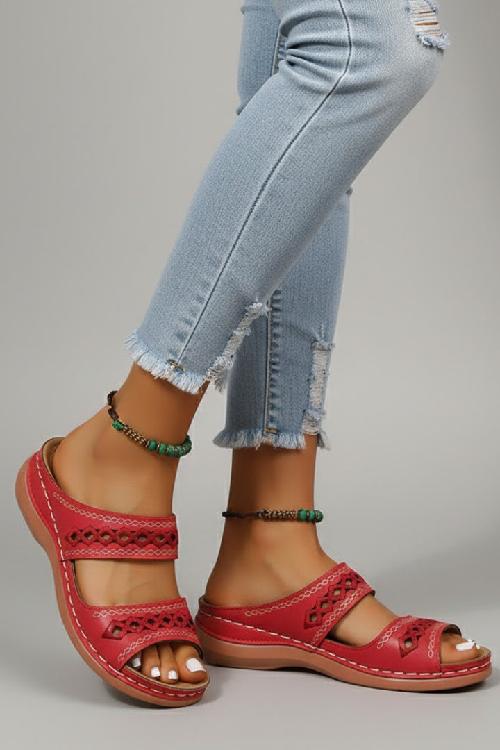 Sloane | Women's Dual-Strap Orthopedic Sandals