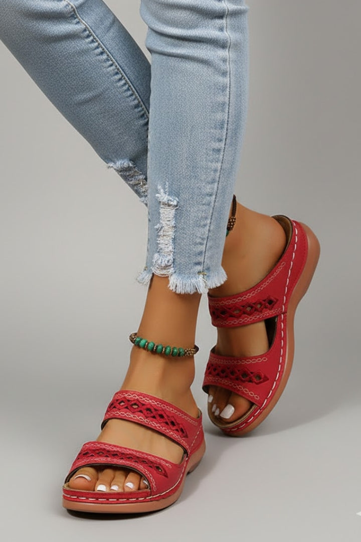 Sloane | Women's Dual-Strap Orthopedic Sandals