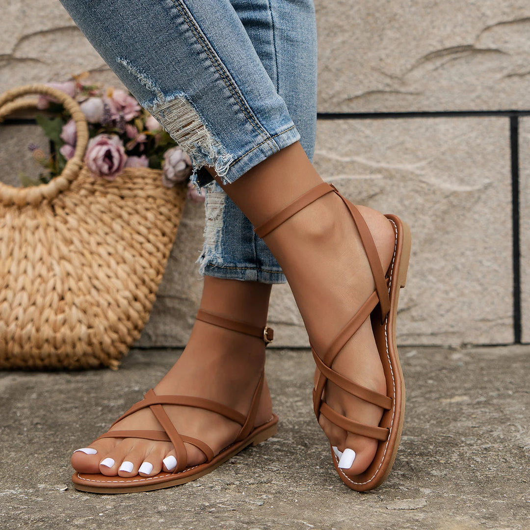 Veda | Women's Elegant Multi-Strap Sandals