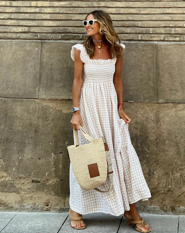 Reya | Women’s Smocked Maxi Summer Dress