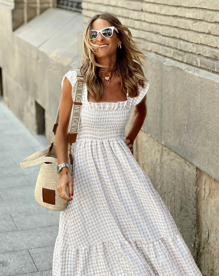 Reya | Women’s Smocked Maxi Summer Dress