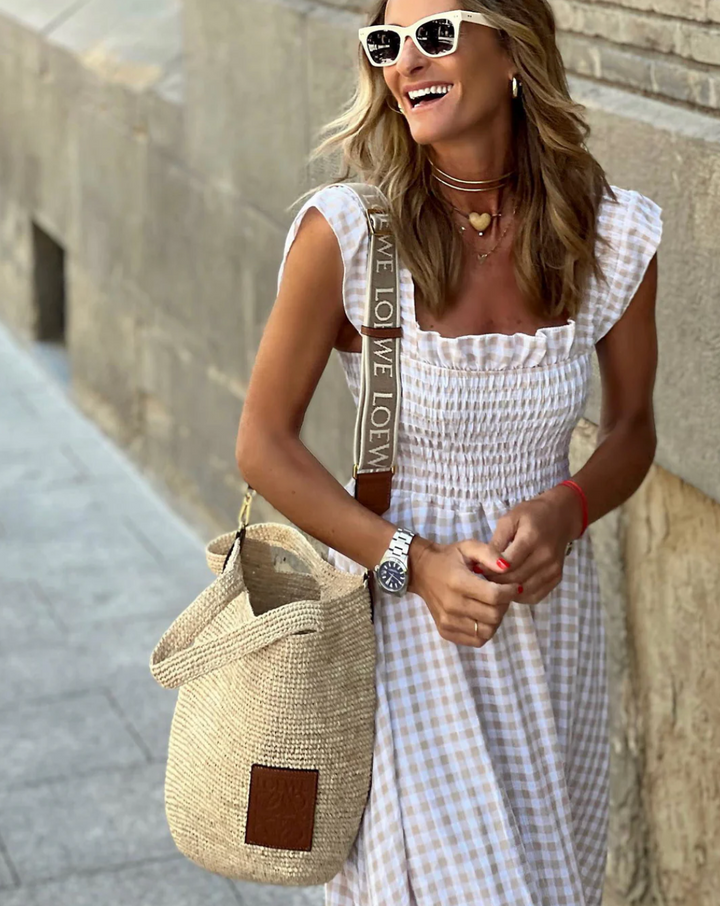 Reya | Women’s Smocked Maxi Summer Dress