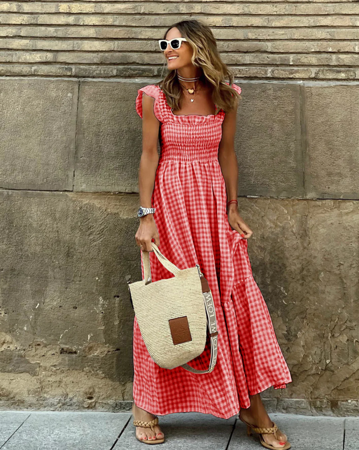 Reya | Women’s Smocked Maxi Summer Dress