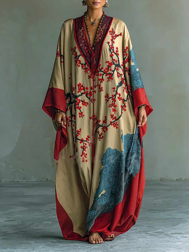 Greta | Women’s Summer Wide Sleeve Maxi Dress