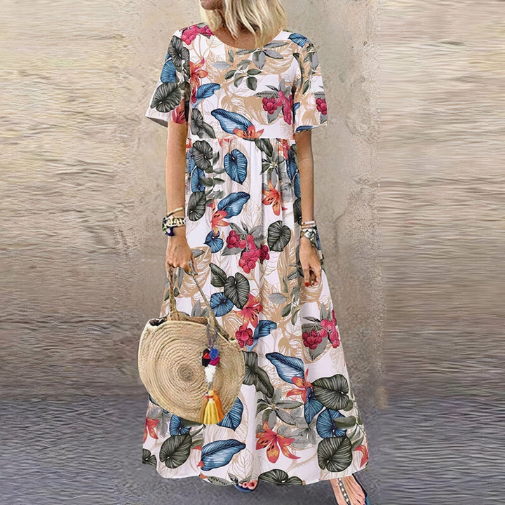 Svea | Women’s Floral Summer Maxi Dress
