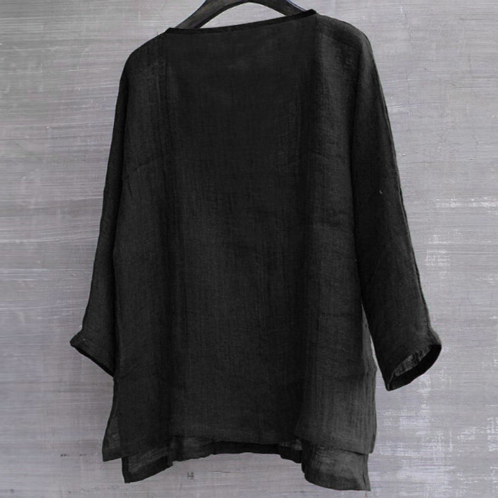 Clara | Women's Casual Linen Summer Blouse