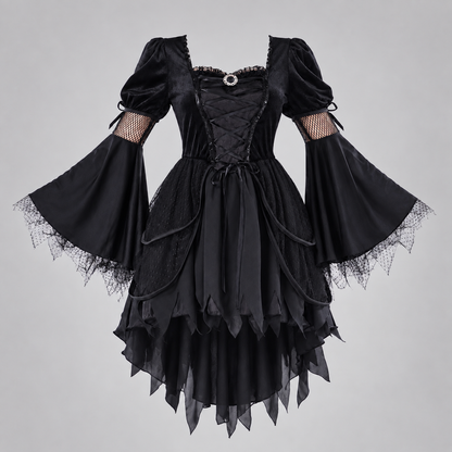 Arabella | Women's Gothic Witch Halloween Costume Dress