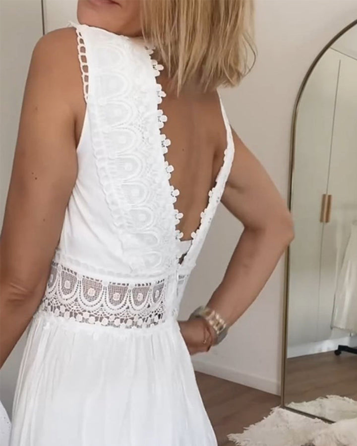 Rosalie | Women's Boho Sleeveless Summer Dress