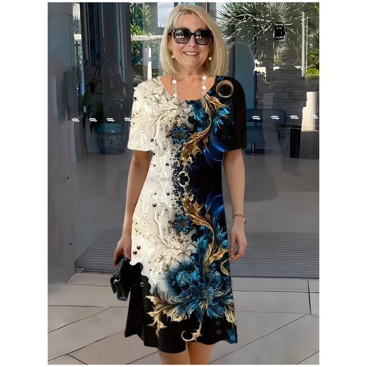 Olivia | Women’s Comfort Summer Midi Dress