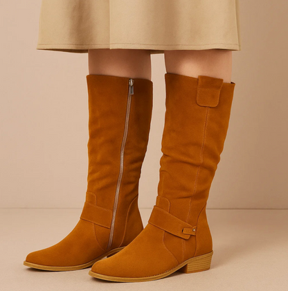 Abigail | Women's Elegant Knee High Suede Boots