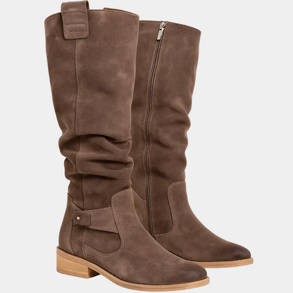 Abigail | Women's Elegant Knee High Suede Boots