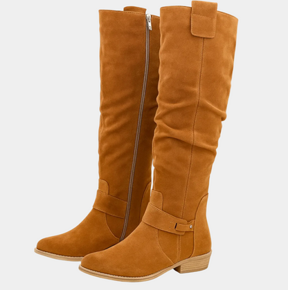 Abigail | Women's Elegant Knee High Suede Boots