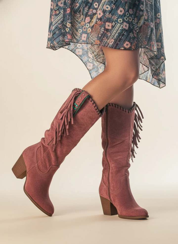 Zoey | Women's Block Heel Cowboy Boots