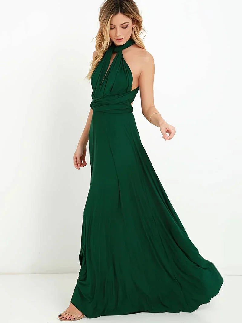Giana | Women’s Convertible Wedding Guest Maxi Dress