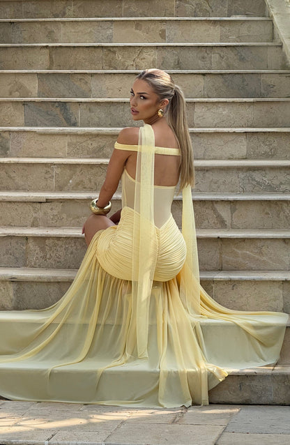 Britta | Women's Summer Wedding Guest Maxi Dress