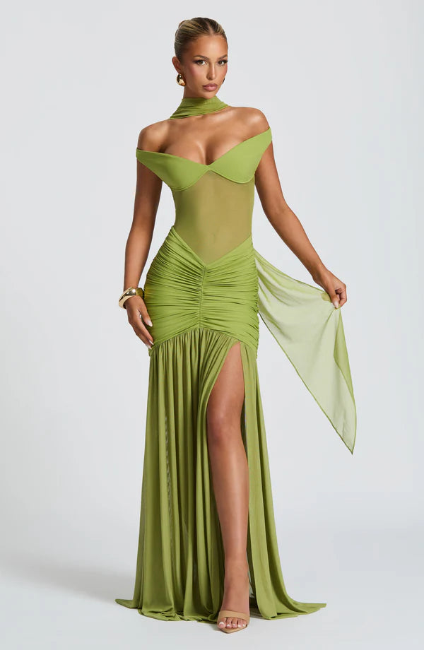 Britta | Women's Summer Wedding Guest Maxi Dress
