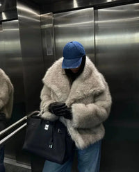 Alice | Women's Luxurious Oversized Faux Fur Coat