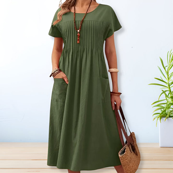 Ilara | Women’s Casual Shortsleeve Maxi Dress