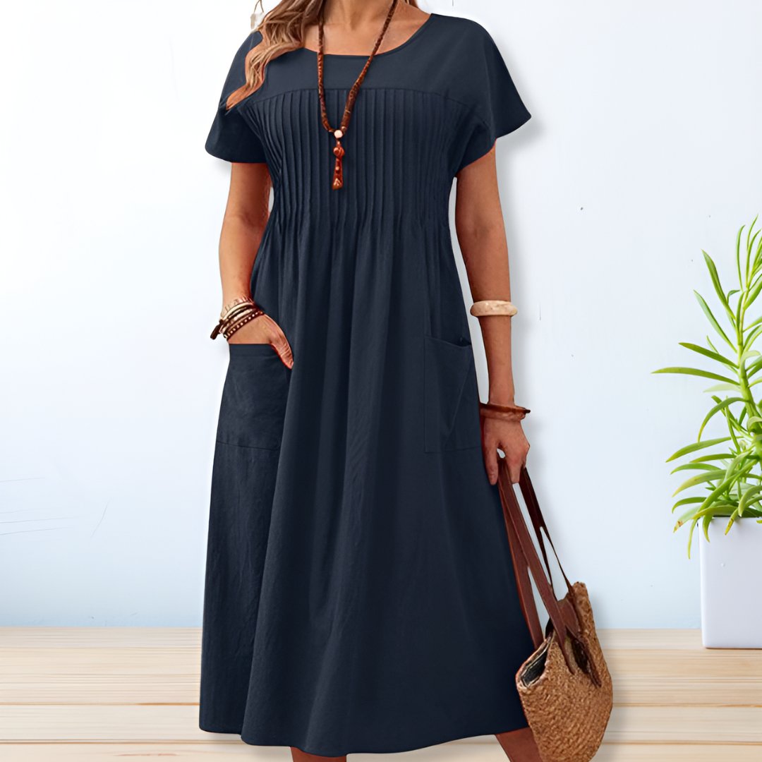 Ilara | Women’s Casual Shortsleeve Maxi Dress