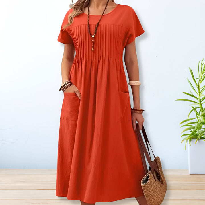 Ilara | Women’s Casual Shortsleeve Maxi Dress