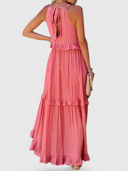 Olivia | Women's Elegant Draped Maxi Dress