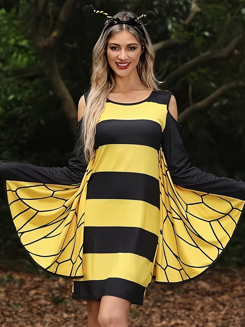 Abigail | Women's Playful Ladybug Halloween Costume Dress