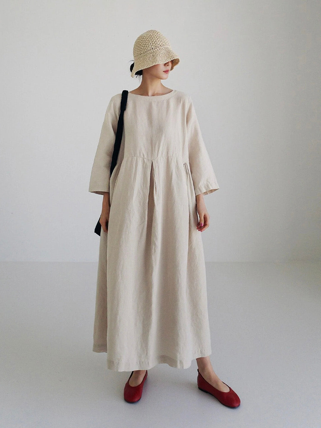 Tanya | Women’s Summer Linen Maxi Dress