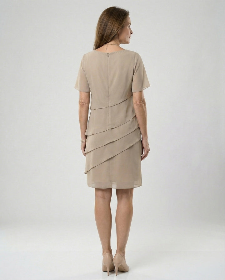 Lumi | Women’s Casual Layered Midi dress